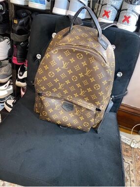 Louis Vuitton Brown Monogram Canvas Backpack